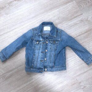ZARA Girl's Light Denim Jacket - Size 6
